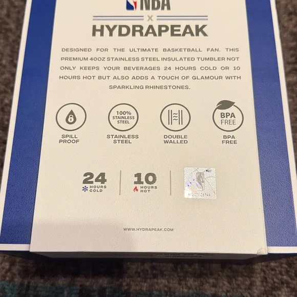 Chicago Bulls Rhinestone Tumbler 40oz Limited Edition - Picture 6 of 8